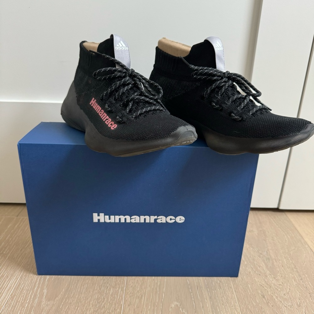 Pharrell x Adidas Humanrace Blacked Out Sichona, Sz 10.5